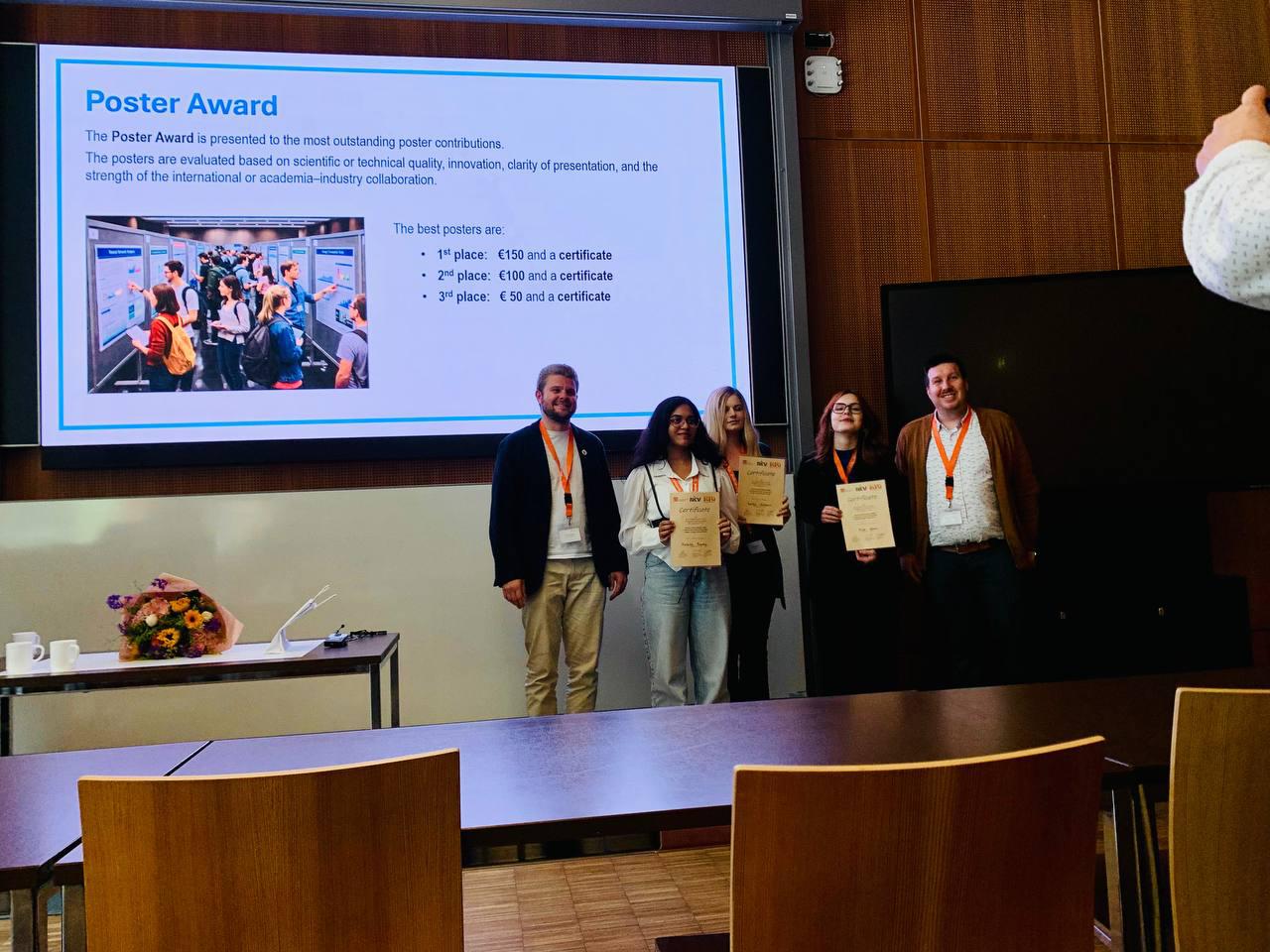 Poster session ceremony